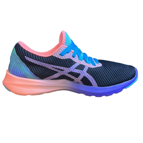 Asics Versablast Black Sun Coral Women's Athletic Running Shoes Size US 9 EUC - Picture 10 of 13